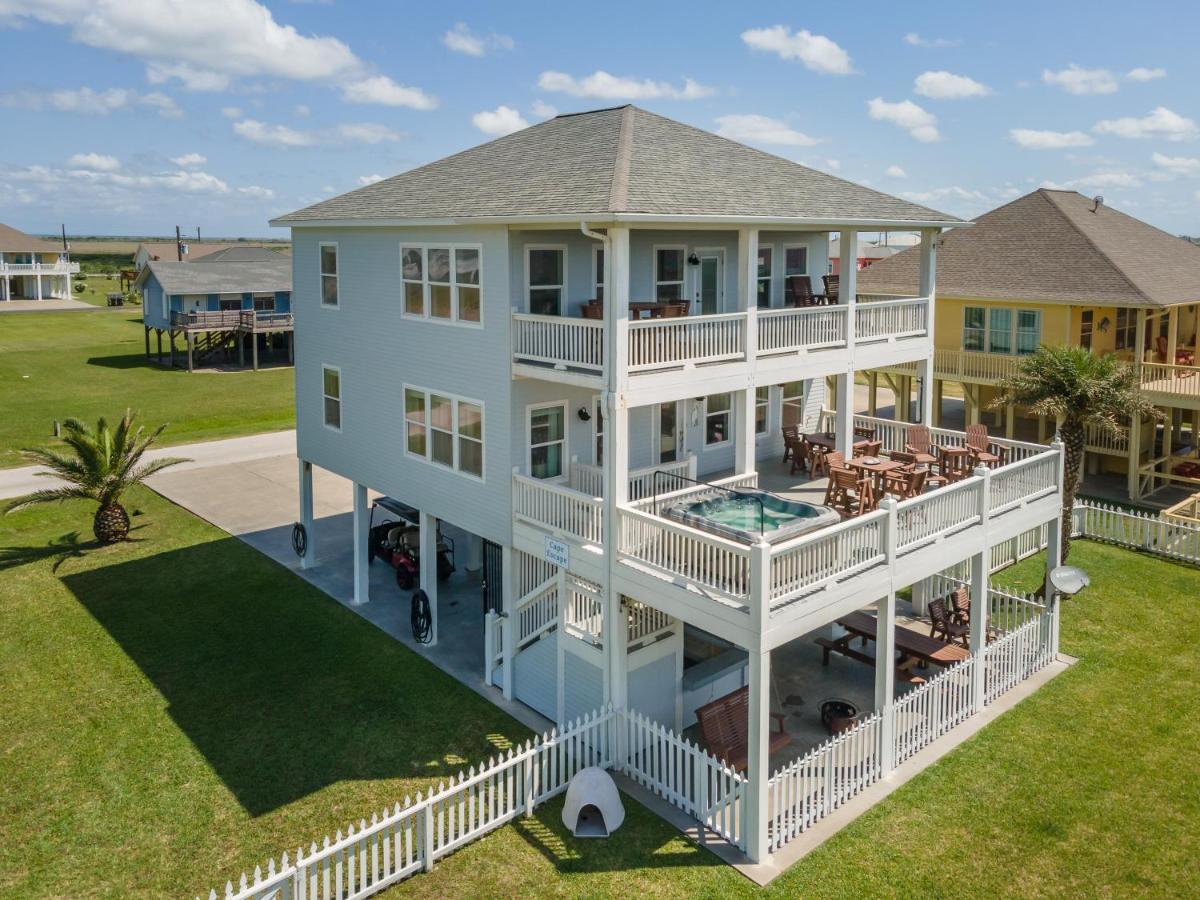 Cape Escape Villa Bolivar Peninsula Bagian luar foto