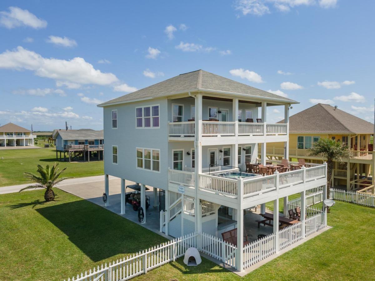 Cape Escape Villa Bolivar Peninsula Bagian luar foto